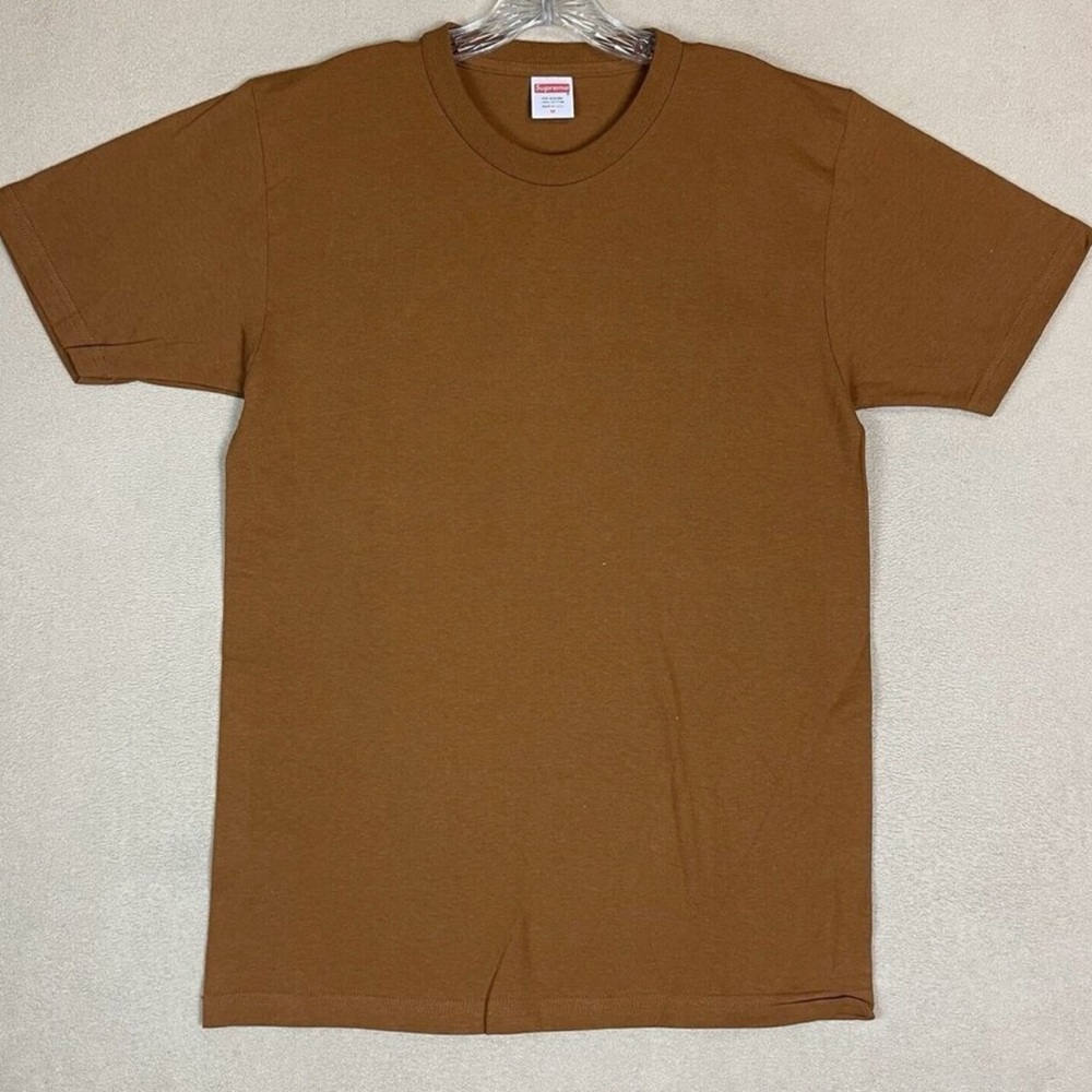 Supreme Brown Short Sleeve Tee